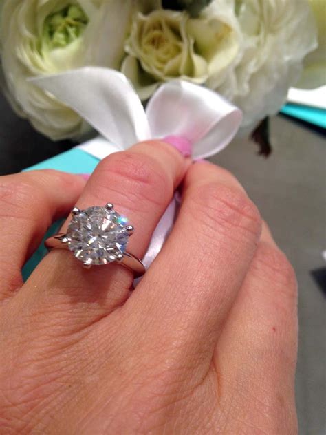 tiffany classic engagement ring price